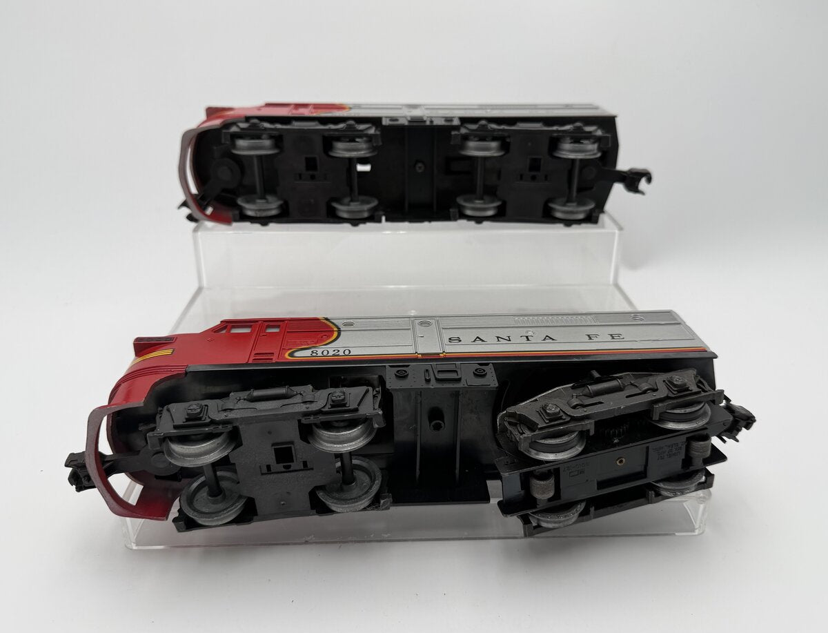 Lionel 6-8020 Santa Fe Alco AA Diesel Locomotive Set EX