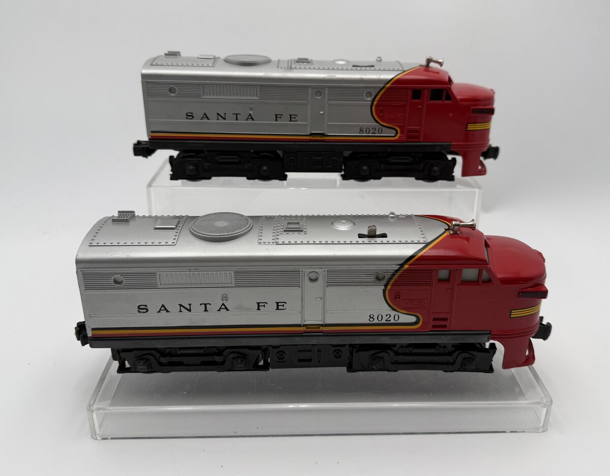 Lionel 6-8020 Santa Fe Alco AA Diesel Locomotive Set EX