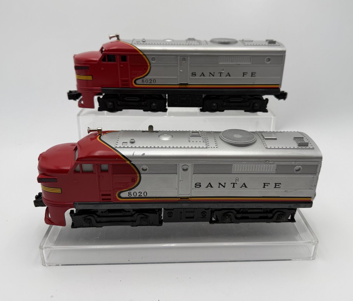 Lionel 6-8020 Santa Fe Alco AA Diesel Locomotive Set EX