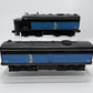 Lionel 217 Vintage O Boston & Maine Alco A&B Diesel Locomotive Set VG