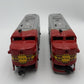 Lionel 218 Vintage O Santa Fe Alco AA Diesel Locomotive Set VG
