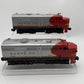 Lionel 218 Vintage O Santa Fe Alco AA Diesel Locomotive Set VG