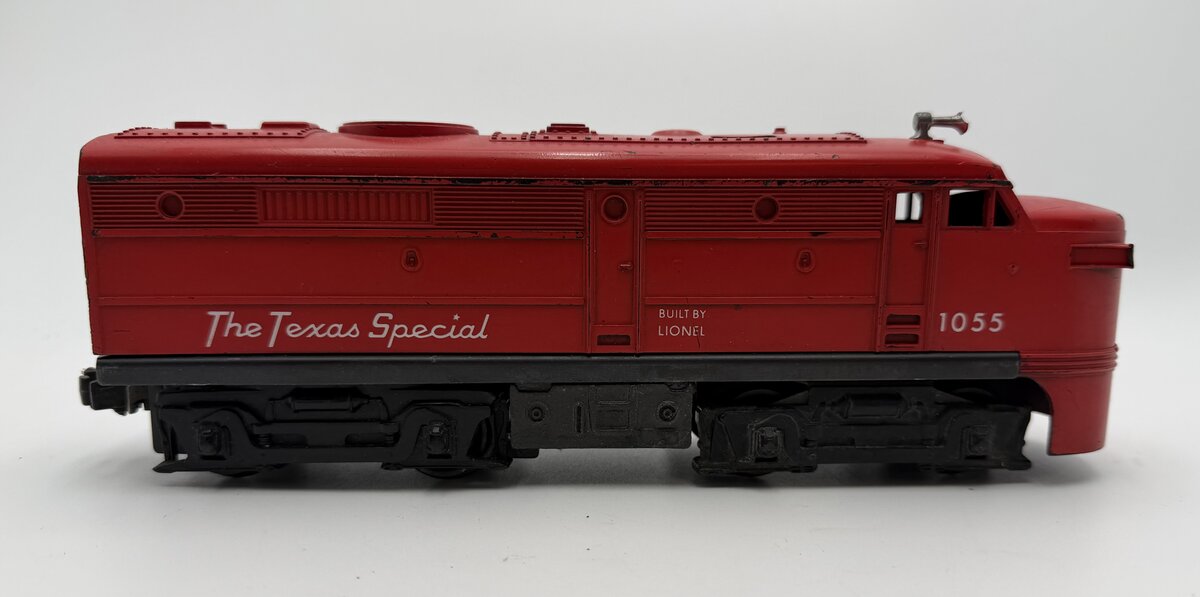 Lionel 1055 Vintage O Texas Special Alco A Powered Diesel Locomotive VG