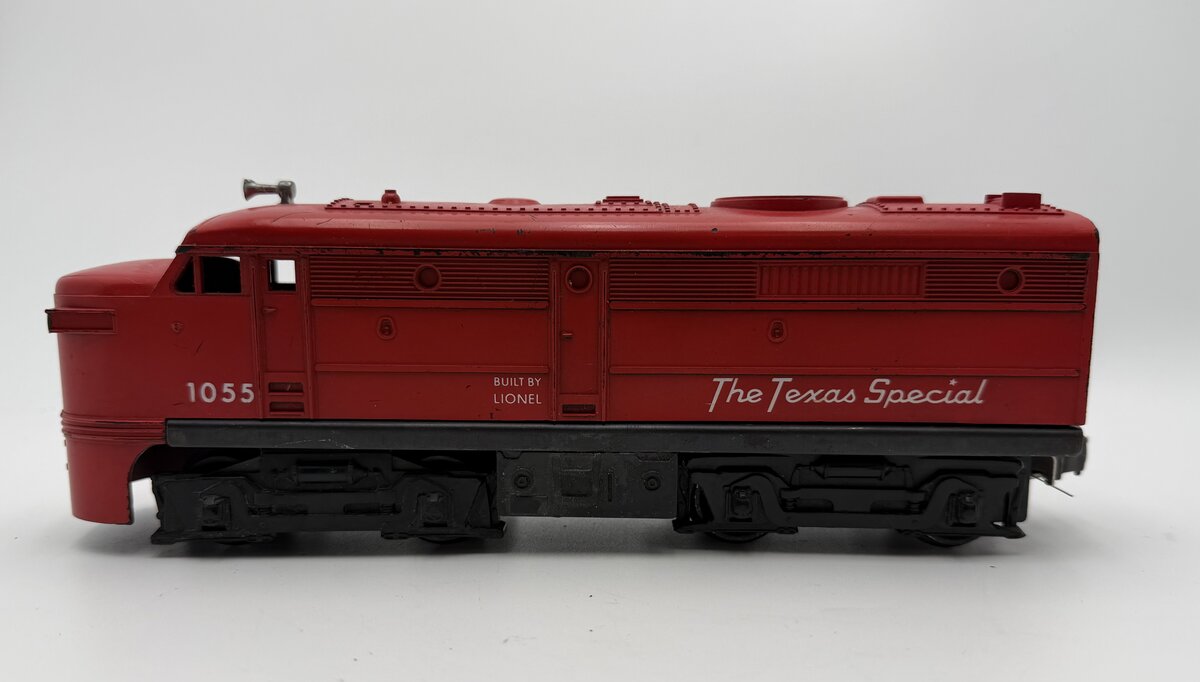 Lionel 1055 Vintage O Texas Special Alco A Powered Diesel Locomotive VG
