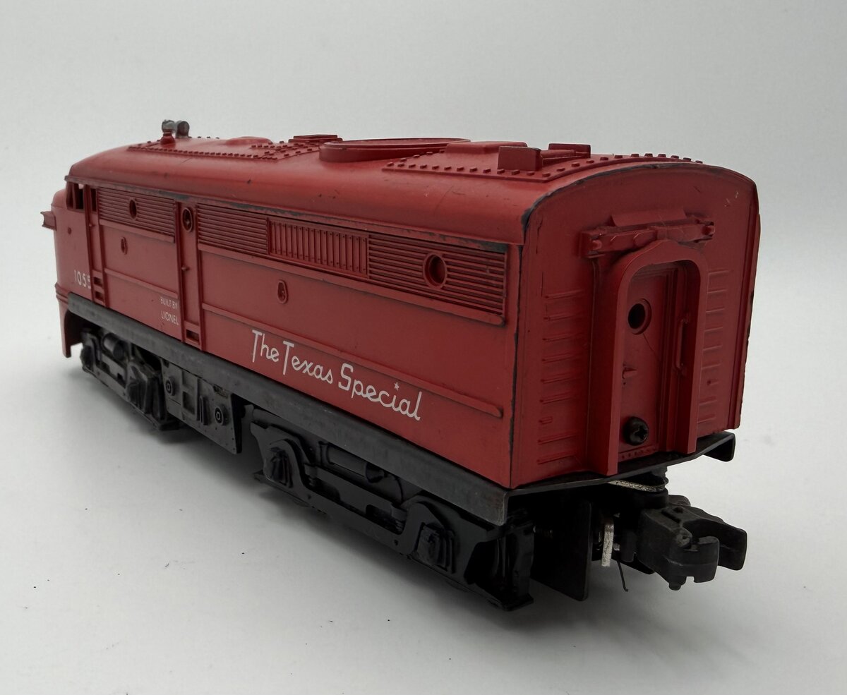 Lionel 1055 Vintage O Texas Special Alco A Powered Diesel Locomotive VG