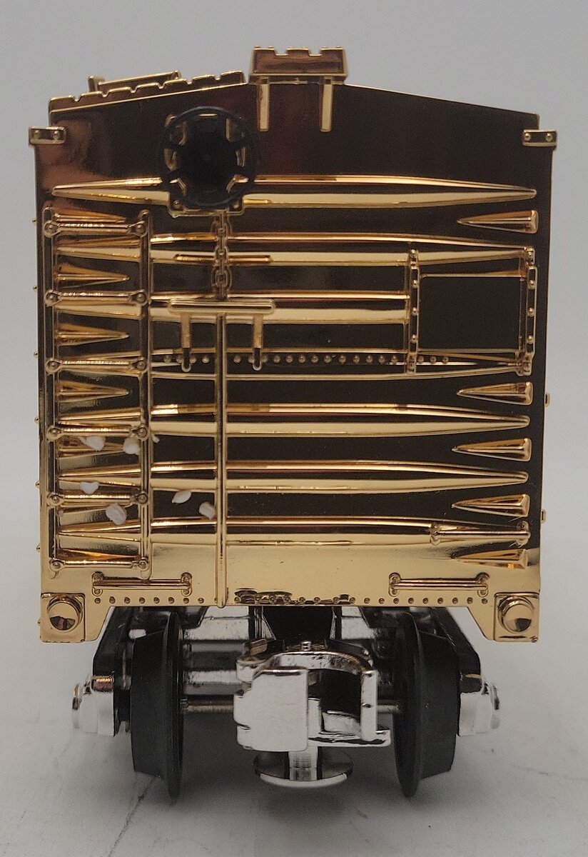 MTH 30-7446 O Gauge Gold Plated Pennsylvania Boxcar #28649 EX/Box