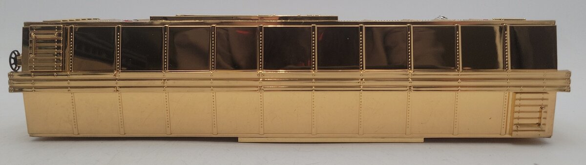 MTH 30-7446 O Gauge Gold Plated Pennsylvania Boxcar #28649 EX/Box