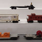 Lionel Vintage O Freight Cars: 3520, 3650, 3665, 6017 [5] VG