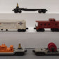 Lionel Vintage O Freight Cars: 3520, 3650, 3665, 6017 [5] VG
