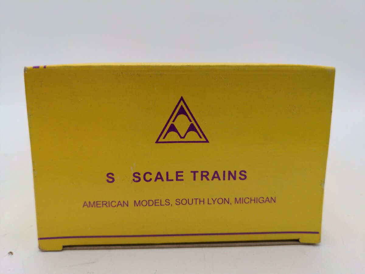 American Models 1142 S Gauge Rock Island 40' Box Car #22184 (Hi-Rail) EX/Box