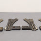 Lionel 022 O Gauge Left-Hand & Right-Hand Electric Remote Switches [4] VG