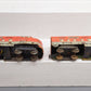 Marx 6000 Vintage O Southern Pacific Tinplate AA Diesel Locomotives VG