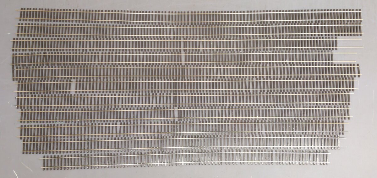Shinohara Track Assorted S Gauge Straight Flex Track [11] EX