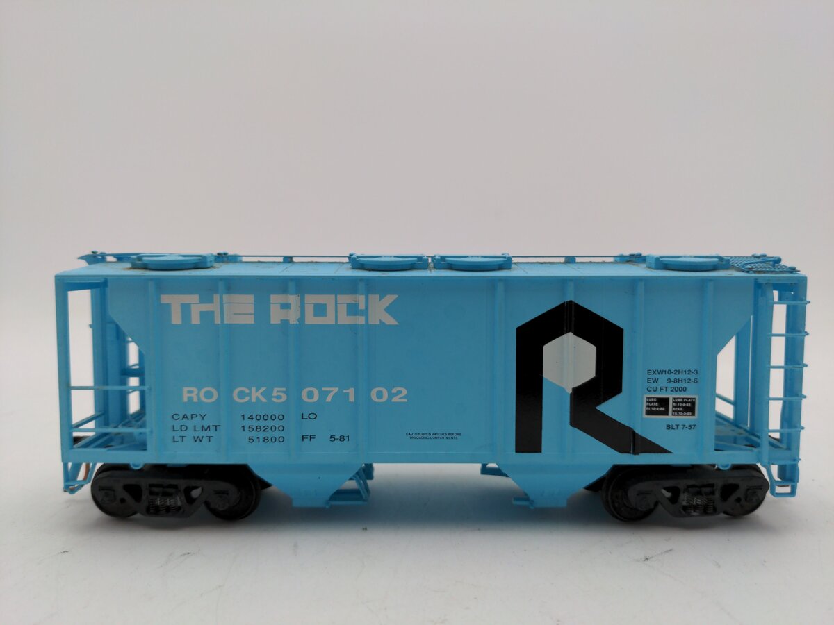 S-Helper 00034-1 "S" Scale Rock Island PS-2 2-Bay Covered Hopper #507102 VG