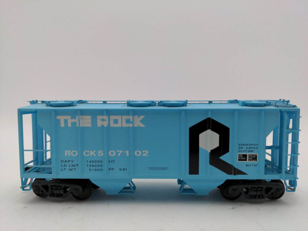 S-Helper 00034-1 "S" Scale Rock Island PS-2 2-Bay Covered Hopper #507102 VG