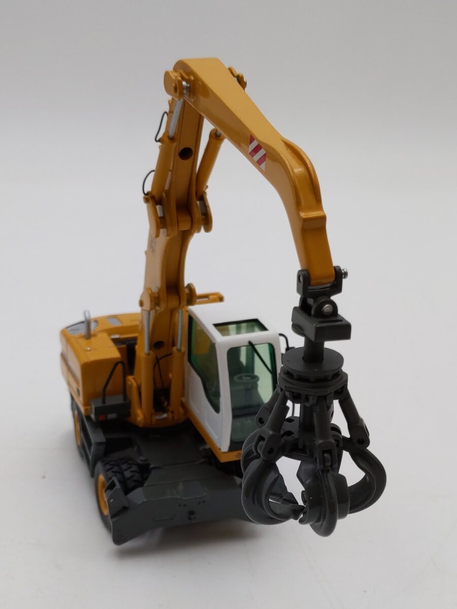 NZG 497 1:50 Scale Liebherr A 316 Hydraulic Excavator w/Grapple LN/Box