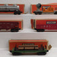 Lionel Vintage O Freight Cars: 6465, 6415, 3520, 3461X-25, 6562-25 [5] EX/Box