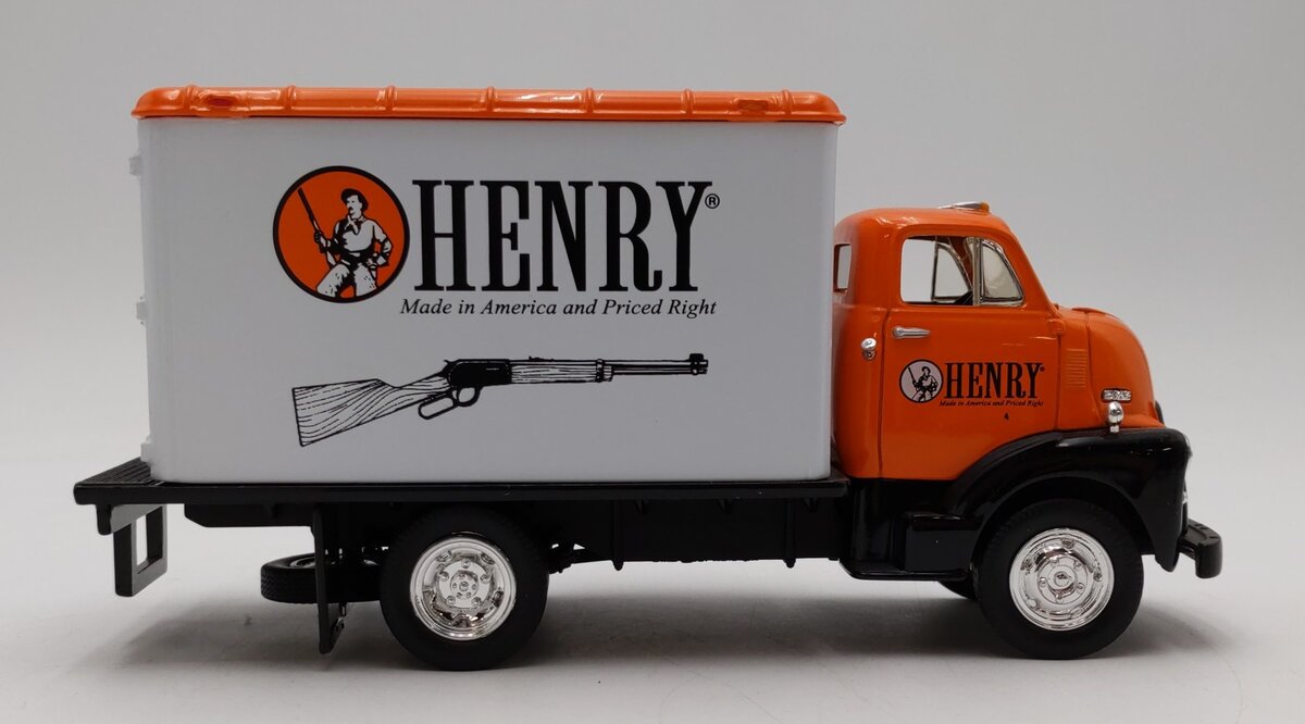 First Gear 1:34 Scale 1952 GMC Dry Goods Van - Henry Repeating Rifles NIB