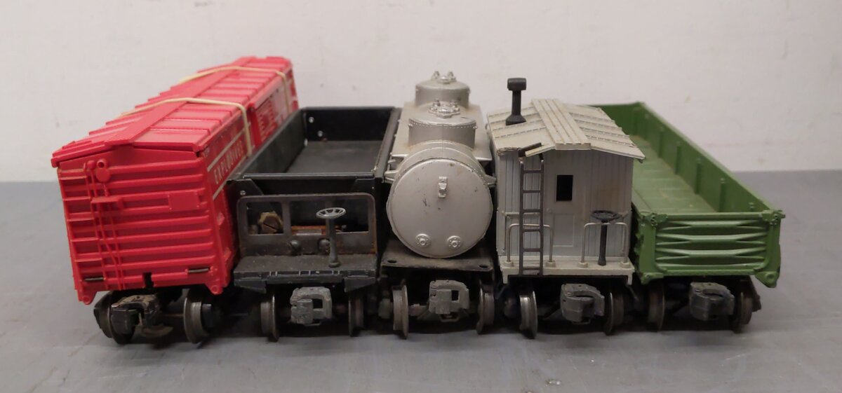 Lionel O Vintage Freight Cars: 3469X, 6470, 6465, 6462-25, 6419 [5] VG/Box