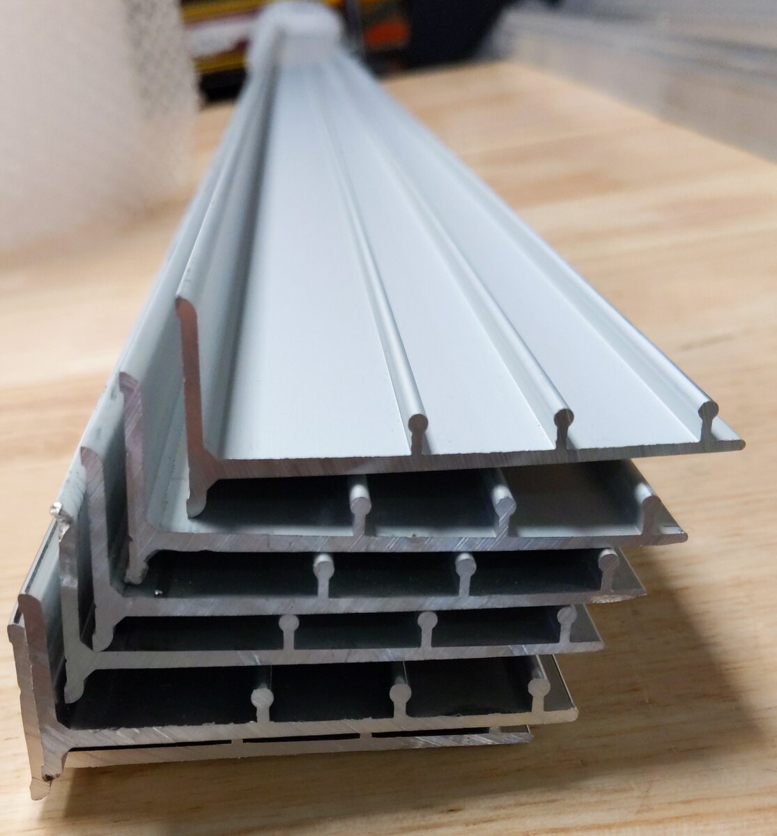 RA-1 Railrax O Gauge Shelf Sections 6-Foot x 2-5/8" [6] EX