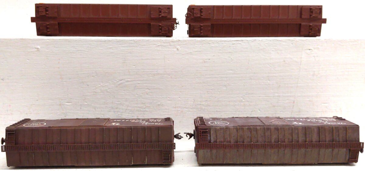 Walthers HO Scale Assorted Freight Cars: 2385, 2386, 3654 [4]/Box