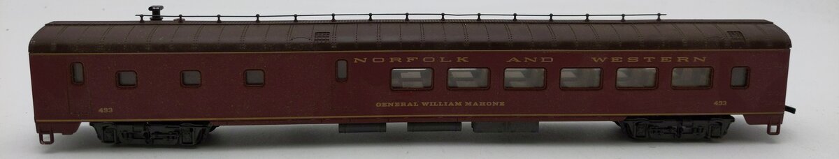 Bachmann 43-1081 Norfolk & Western Passenger Car # 493 EX/Box