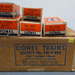 Lionel 1479WS Vintage O 2056 Steam Freight Set w/2046W & 4 Cars EX/Box