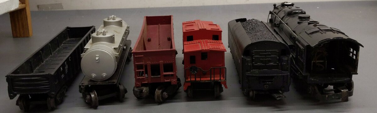 Lionel 1479WS Vintage O 2056 Steam Freight Set w/2046W & 4 Cars EX/Box