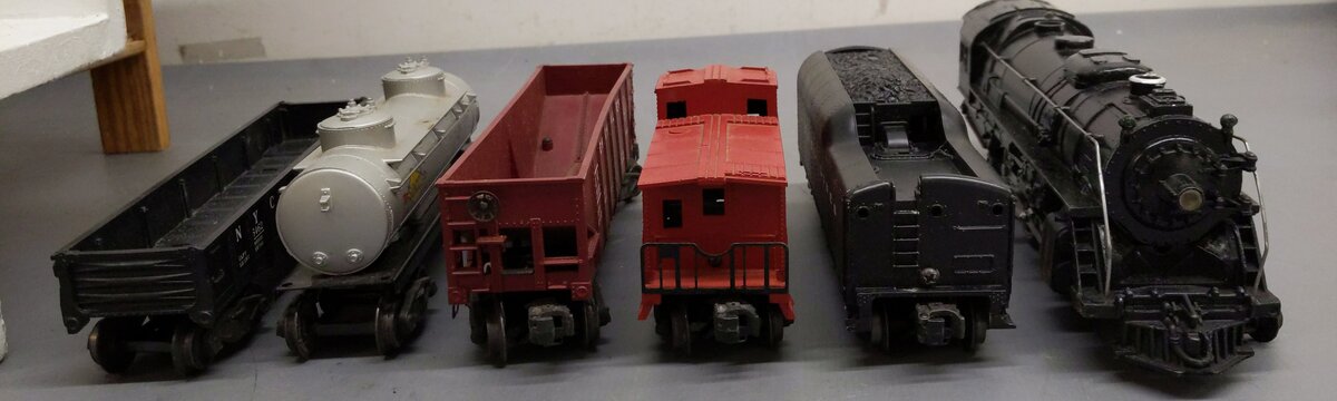 Lionel 1479WS Vintage O 2056 Steam Freight Set w/2046W & 4 Cars EX/Box