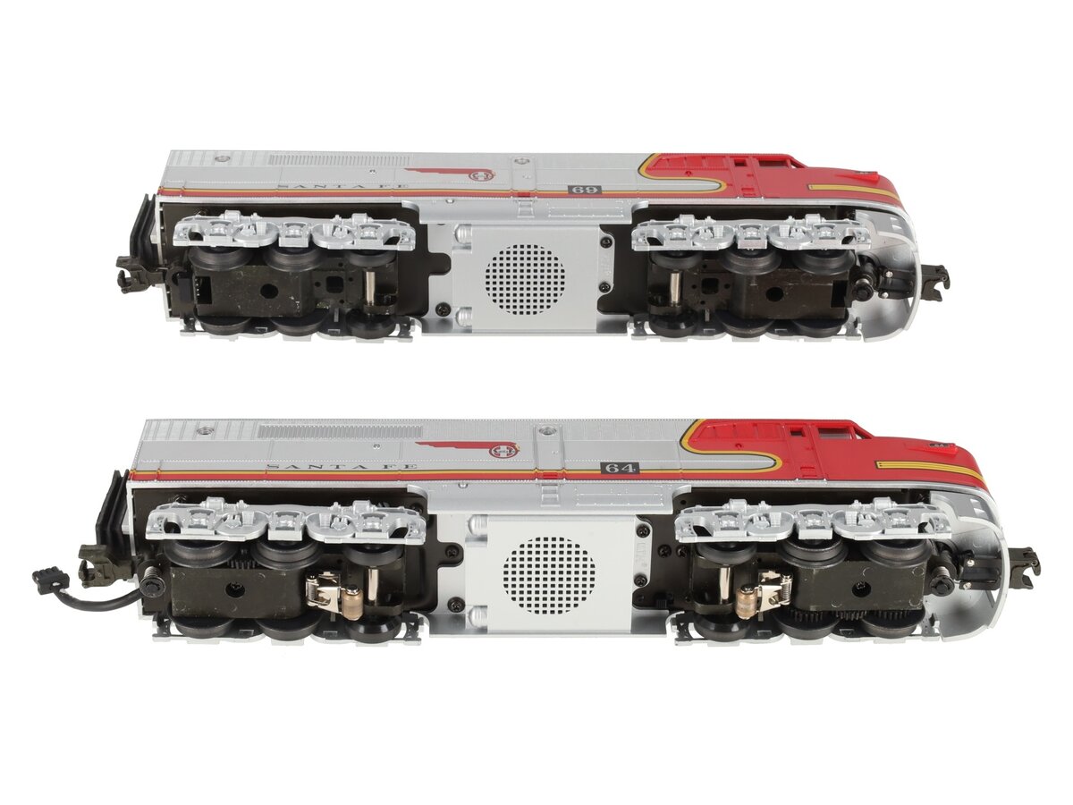 MTH 30-2150-0 Santa Fe Alco PA AA Diesel Engine Set #64/69 w/ PS1 EX/Box
