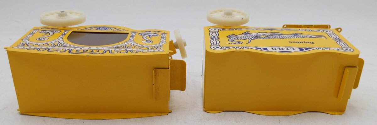 McCoy 1981 Standard Gauge TTOS 2 Circus Reptiles Wagons Only EX