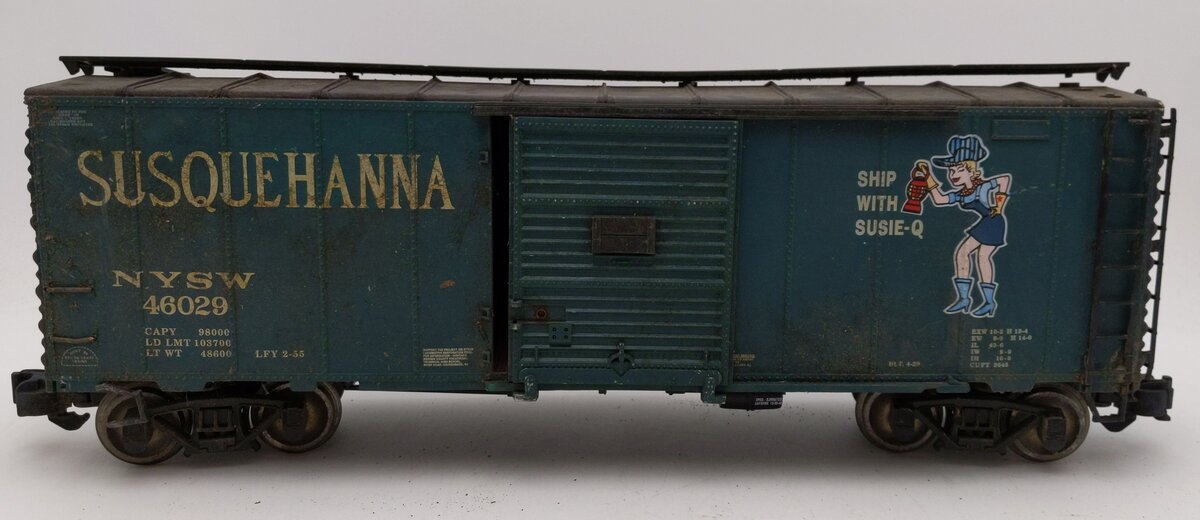 Aristo-Craft 46029 G Susquehanna Boxcar EX