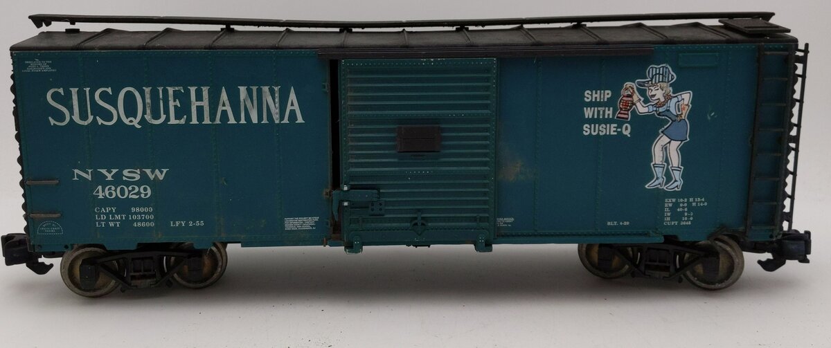 Aristo-Craft 46029 G Susquehanna Boxcar EX