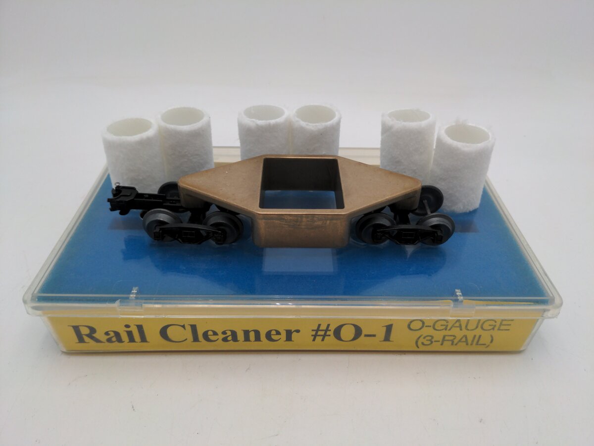 CenterLine Products 0-1 O-Gauge BRASS Rail Cleaner VG/Box
