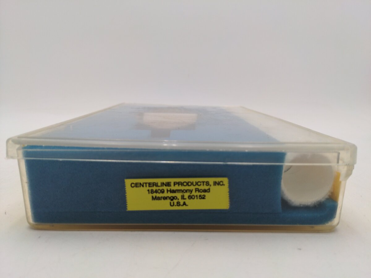 CenterLine Products 0-1 O-Gauge BRASS Rail Cleaner VG/Box