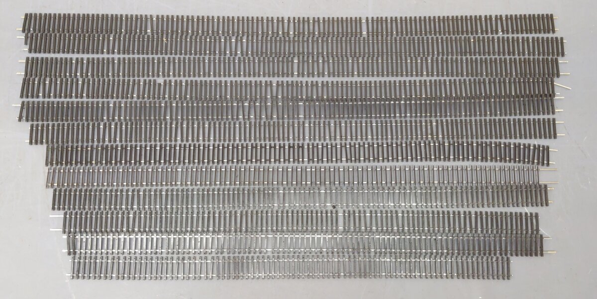 Generic Assorted S Gauge Straight Flex Track [12] VG
