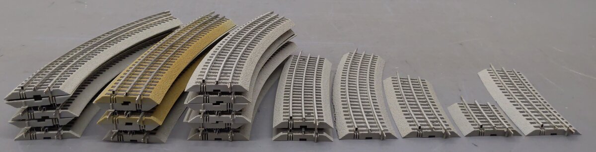 Lionel O Gauge Assorted Curve Half & Full Track [22] EX