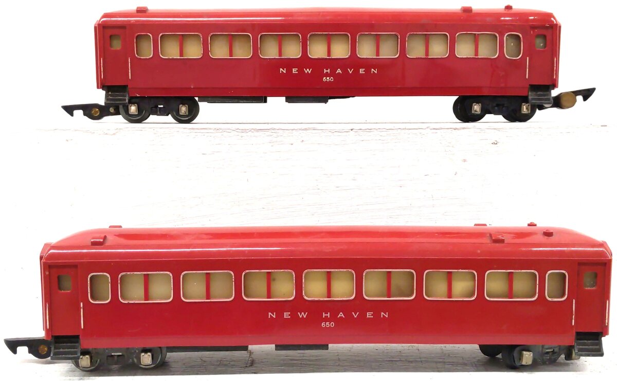 American Flyer 650 Vintage S New Haven Pullman Passenger Car (2) VG