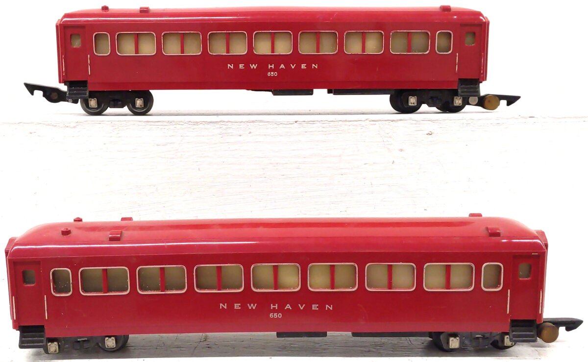 American Flyer 650 Vintage S New Haven Pullman Passenger Car (2) VG
