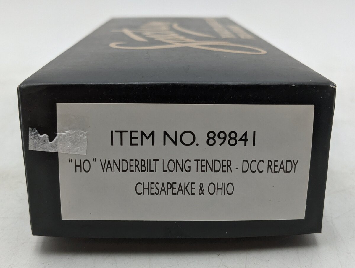 Bachmann Spectrum 89841 HO Scale Chesapeake & Ohio Vanderbilt Long Tender NIB