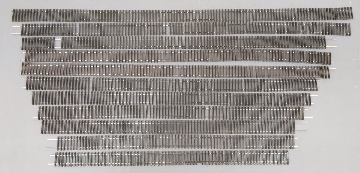 Generic Assorted S Gauge Straight Flex Track [12] VG