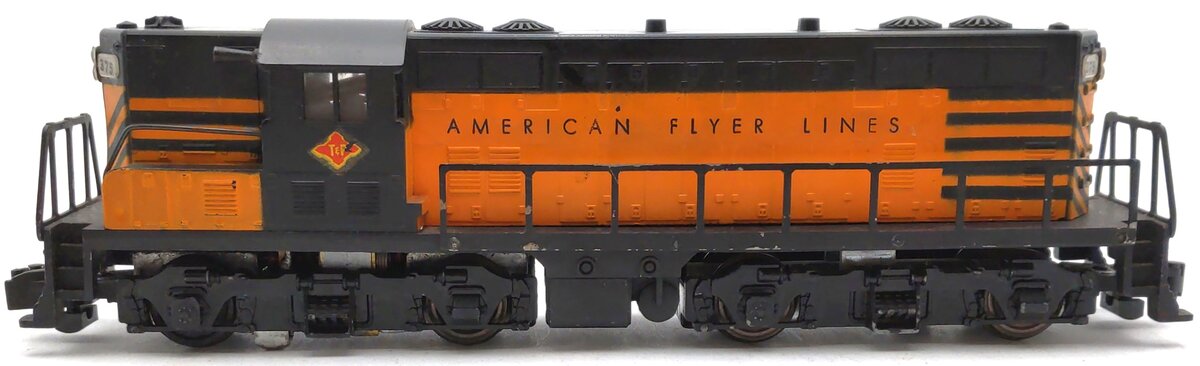 American Flyer 375 Vintage S Texas & Pacific GP9 Diesel Locomotive VG