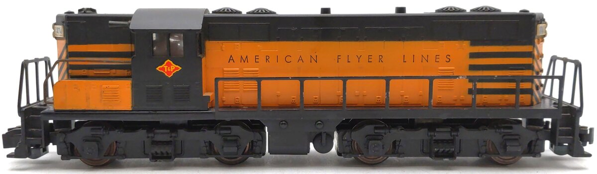 American Flyer 374 Vintage S Texas & Pacific GP-7 Non-Powered Diesel Locomotive VG
