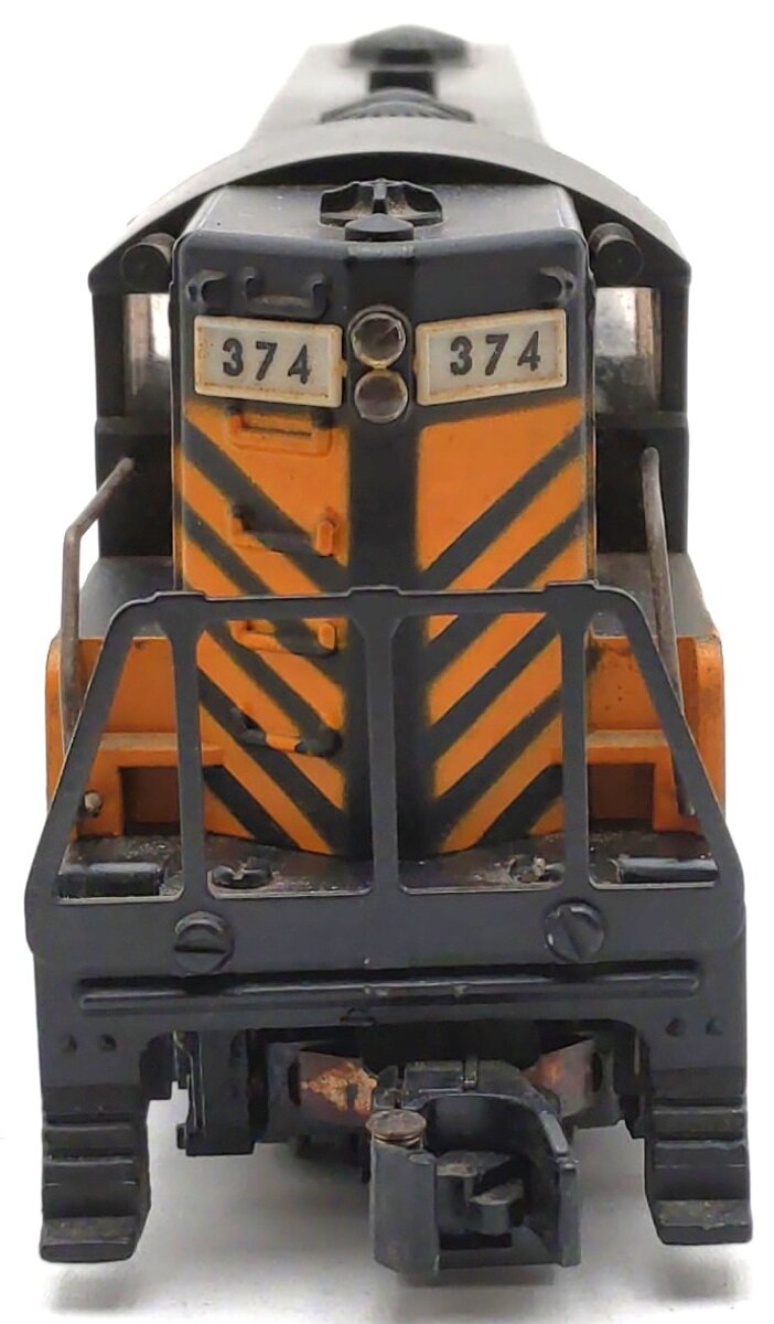 American Flyer 374 Vintage S Texas & Pacific GP-7 Non-Powered Diesel Locomotive VG