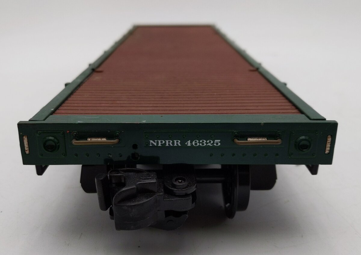 Aristo-Craft 46325 G Scale North Pole Christmas Flatcar w/Stakes EX