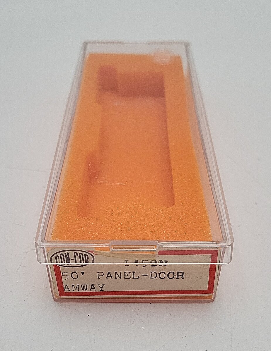 Con-Cor 1452N N Scale Amyway 50 Panel-Door' Boxcar EX/Box