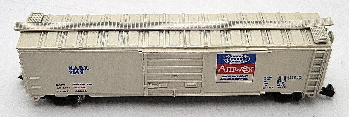 Con-Cor 1452N N Scale Amyway 50 Panel-Door' Boxcar EX/Box