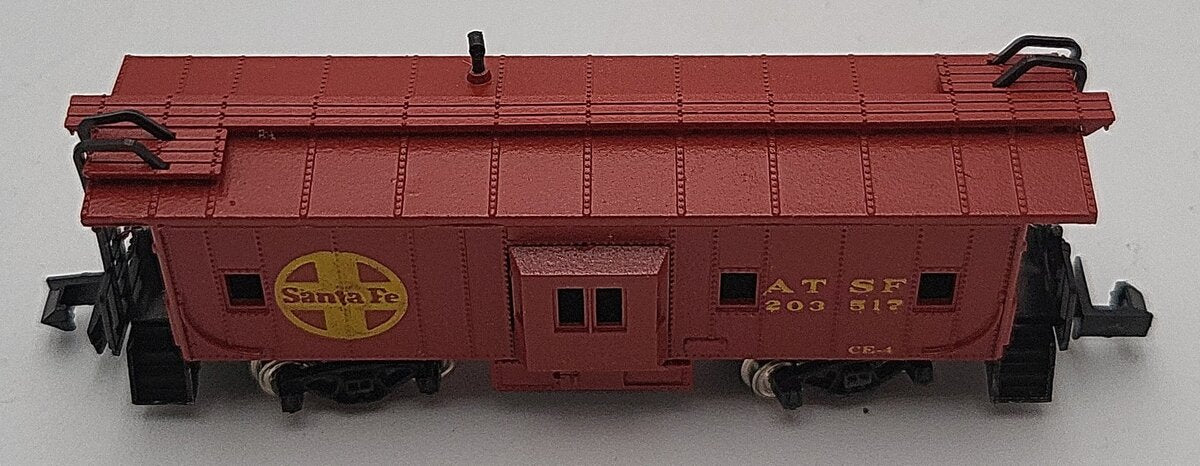 Con-Cor 1251-A N Scale Sante Fe Caboose #203517 LN/Box