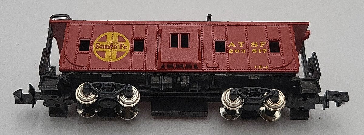 Con-Cor 1251-A N Scale Sante Fe Caboose #203517 LN/Box