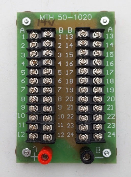 MTH 50-1020 24-Port Terminal Power Distribution Block EX